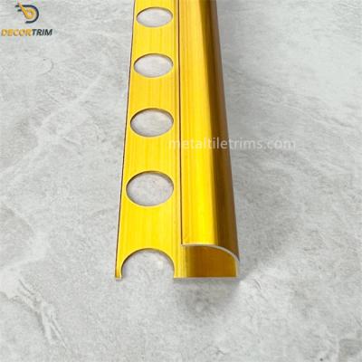 China Aluminium Tile Edging Strip Aluminium Tile Trim 6063 Material ODM zu verkaufen