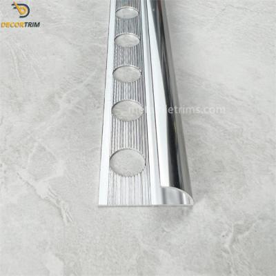 China Outdoor Tile Edge Trim Metal Tile Trims OEM ODM Edge Corner Guard for sale