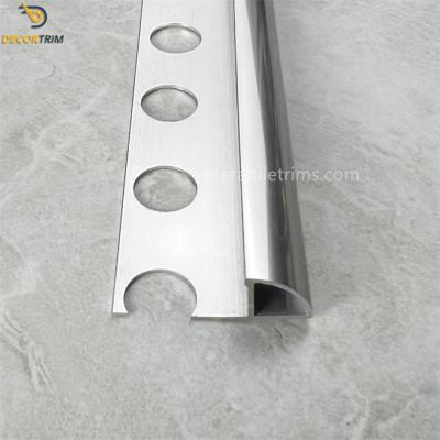 China Floor Transition Trim Corner Wall Protector Strip Aluminium Tile Trim zu verkaufen