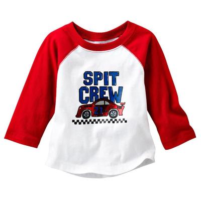 China boy tee shirt,long sleeve shirt ,100% cotton, 3T-10T for sale