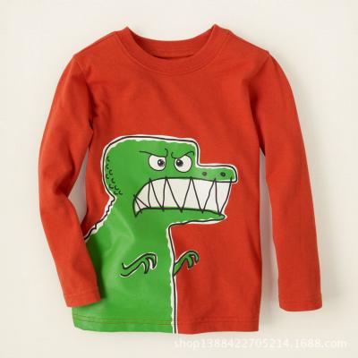 China boy tee shirt,long sleeve shirt ,100% cotton, 3T-10T for sale