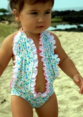 China Gril Swimming suit ,Lovely/cute suit ,FABRIC:82% nylon,18% lyca for sale