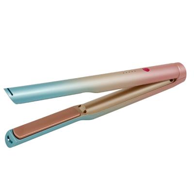 China For Home Use New Design Comfortable Air Curler Airwrap Wave Irons Hair Rotating Curling Iron for sale