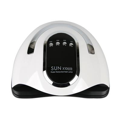 China SUN X10 MAX Professional Gel Lamp Portable 280w Gel 2022 UV LED Nail Dryer UV Faster Led Nail Lamp Dryer Newest With 66Pcs Led Lamp for sale