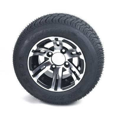 China Rubber+Aluminium Source Factory Products 205/50-10 Aluminum Alloy Rim GOLF Tire for sale