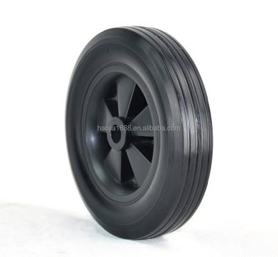 China Other Source Factory Products 6X1.5 Core Plastic Mower Rubber Caster Wheel for sale