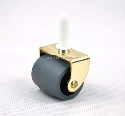 China PIVOT Source Factory Products 2 Inch Stem Bed Gold Caster for sale