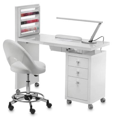 China Bomacy Modern Hot Selling Manicure Table And Nail Salon Table For Nail Salon Furniture for sale