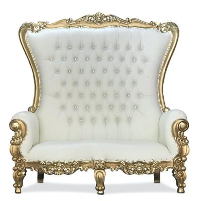 China Bomacy Convertible White European Style Luxury Throne Waiting For Sofa Beauty Salon Furniture For Sale for sale