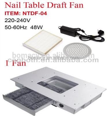 China Convenient+saft Bomacy nail table dust collector manicure table draft fan for sale for sale