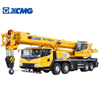 China TRUCK CRANE XCMG 50 Ton Truck Cranes XCT50_M Hydraulic Mobile Truck with Crane Middle East and African for sale