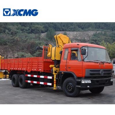 China Other XCMG Manufacturer 10 Ton Cranes Mounted Truck SQ10ZK3Q Hydraulic Folding Knuckle Boom Crane For Sale for sale