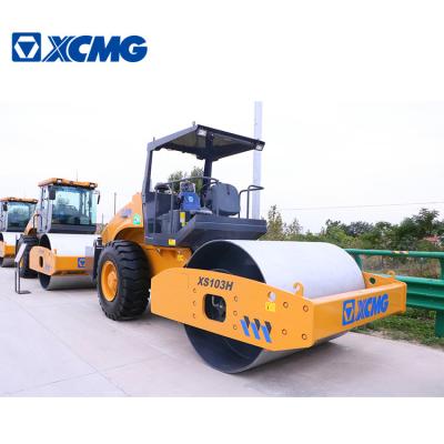 China Construction worksÂ   XCMG Manufacturer 10 Ton Road Rollers XS103H Vibratory Road Roller Compactor For Sale for sale