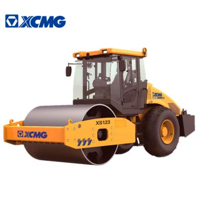 China Construction worksÂ   XCMG 12 Ton Vibratory Road Roller XS123 China Single Drum Roller Compactor For Sale for sale