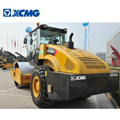 China Construction worksÂ   XCMG Road Machinery 18 Ton Heavy Vibratory Road Rollers XS183J Roller Compactor For Sale for sale