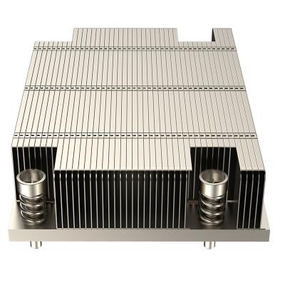 China Computer Self Design AMD CPU AM5 1U1CA CPU Thermal Cooler Bent Fin Heatsink for sale