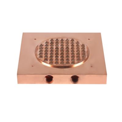 China OEM CNC Parts Manufacturer Aluminum Radiator Part Laser CNC Machining Cold Plate Heatsink, High Power Equipment for sale