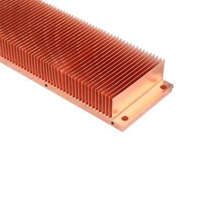 China 2021 Professional Custom Aluminum Heatsink Winshare OEM Profiles Skiving Fin Heatsink for sale