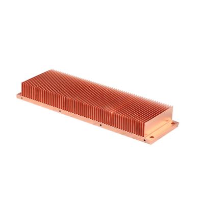 China Winshare Heatsink Profiles Skived Fin Heatsink Professional OEM Custom Aluminum And Copper Water Cold Plate Is Clean Alloy CNC Machining for sale