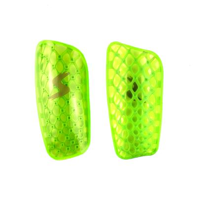 China Ks- -7027#Custom Durable Different Transparent Honeycomb Shin Guard Soccer Shin Pad for sale