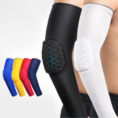 China Knee Brace Immobilize Sports HB002 Arm Sleeve Elbow Protection Multicolor Elbow Sleeve For Basketball for sale