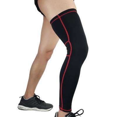 China Knee Brace Immobilize KS-HX007#Hot Selling Free Sample Lycra Knee Calf Sleeve Leg Brace for sale