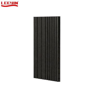 China Industrial Factory Sound Absorbing Wood Wall Panels For Theater Dance Room Meeting Room Wooden Grooved Panel for sale