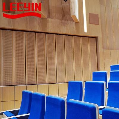 China Modern Customization Akoestische Panelen For Auditorium Gymnasium Hall Wooden Acoustic Wall Decorative Panel Sound Barriers for sale