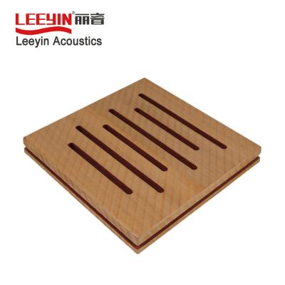 China 3d Auditorium Wholesaler Conference Hall Wall Panel Acoustic Wood Art Decoration Wall Art Panel for sale