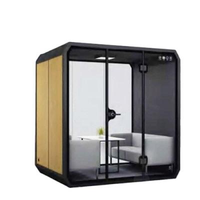 China Acoustic Soundproof Portable Privacy Booth Office Soundphone Pods Soundproof Booth for sale