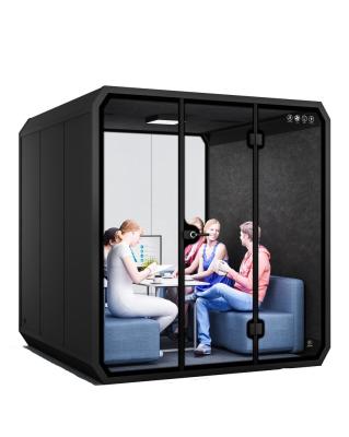 China Leeyin Customized Modular Pods Public Administration Office Phone Booth Privacy Meeting School Study Soundproof Booth for sale