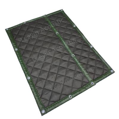 China Modern retractable outdoor pvc mlv temporary soundproof acoustic sound barrier for building site for sale