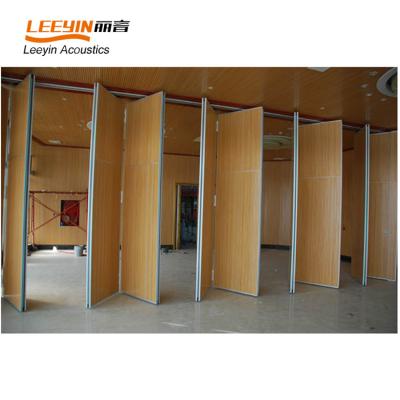 China Minimalist Wooden Functional Door Sliding Movable Folding Room Separation Divider Acoustic Sound Proof Room for sale