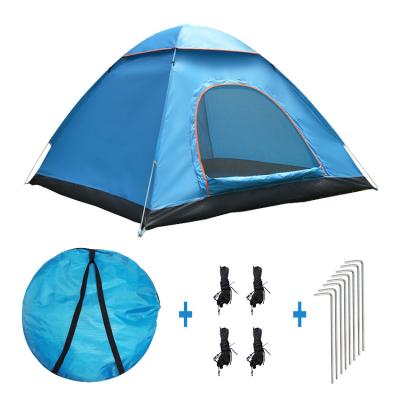 China Portable Automatic Pop Up Waterproof Foldable Family Picnic Beach Backpacking Outdoor Camping Tent for sale