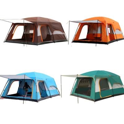 China Portable Large Living Room Large Size Family Two Bedroom Camping Outdoor Tents for sale