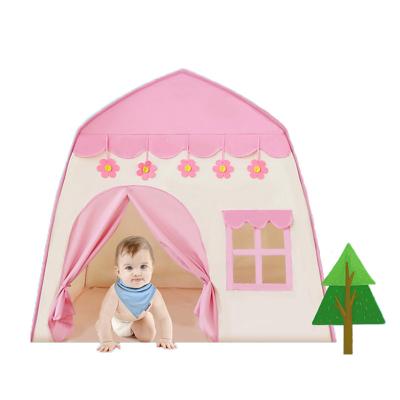 China Foldable Soft Princess Toy Princess Frame Indoor Camping Pop Up Sleeping Play House Teepee Castle Kids Tent for sale