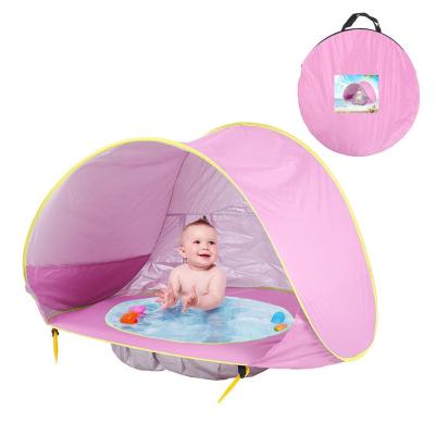 China Easy set up portable kids sunproof waterproof outdoor camping seaside baby beach tent for sale