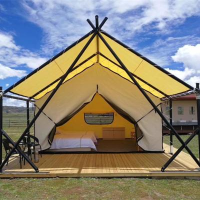 China Durable High Quality Durable Safari Furniture Luxury Resort Hotel Outdoor Steel Portable Tent for sale