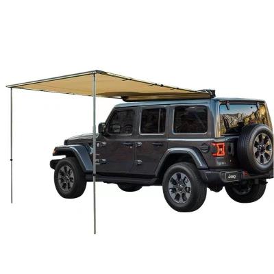 China Waterpoof Oxford 2000mm Outdoor Waterproof Retractable Roof Sunproof Car Sunshade Tent Camping Top Side Tarp for sale