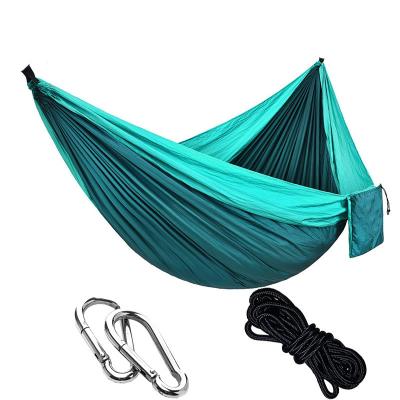 China Modern Single Parachute Outdoor Double Outdoor Backpacking Survival Camping Hammock for sale