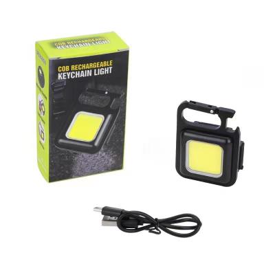 China Portable Mini USB Led Pocket Work Light Magnetic Camping Increasing Outdoor Portable Rechargeable Worklight Camp Light for sale