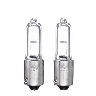 China Linghting BA9S Halogen 12V 5W 7W 10W Clear Glass Halogen 12V 5W 7W 10W Auto Side Light Bulbs Motorcycle Halogen Brake Lights 1156 for sale