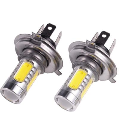 China New Fog Light COB Led Bulb 12V W5W 9005 9006 H4 H7 H1 Led Light Lamp Fog COB Chip Super Bright New COB for sale