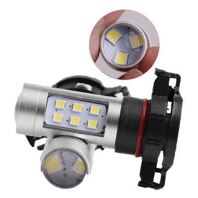 China Fog Driving Lights Car Led 2835 Bulb 21SMD 12V Fog Lamp 21SMD 12V White Driving High Low Beam H7 H1 H3 9005 for sale