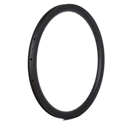 China Road bikes 30mm depth 25width V brake 3K glossy cycling wheel rims 451 20 inch bmx carbon rims for sale