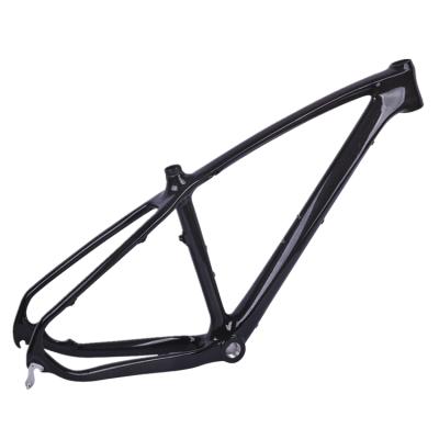 China Stiffness Gloss Brand Paint 26er 27.5er 29er Carbon Mountain Bike Companion Customized mtb Frame for sale