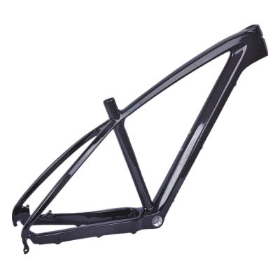 China Glossy 3k stiffness Toray 700 carbon fiber mountain bike mtb carbon frame 27.5er for sale