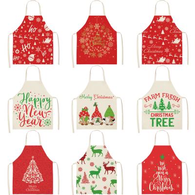 China Modern Wholesale Products Painting Cute Polyester Women Apron Sublimation Apron Custom Print for sale