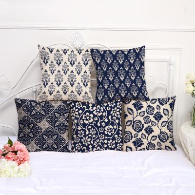 China PORTABLE High Quality Sofa Bed Pillow Case Knitted Custom Decorative Tile Case Cover for sale