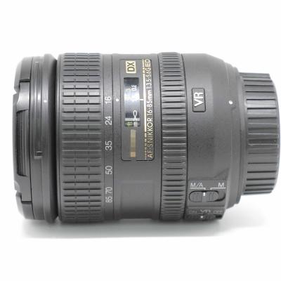 China Formerly used AF-S Nikkor 16-85mm/3.5-5.6VR G ED DX SLR brand half-frame camera lens, 16-85mm for sale